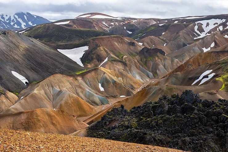 Promenade dans le Landmannalaugar 