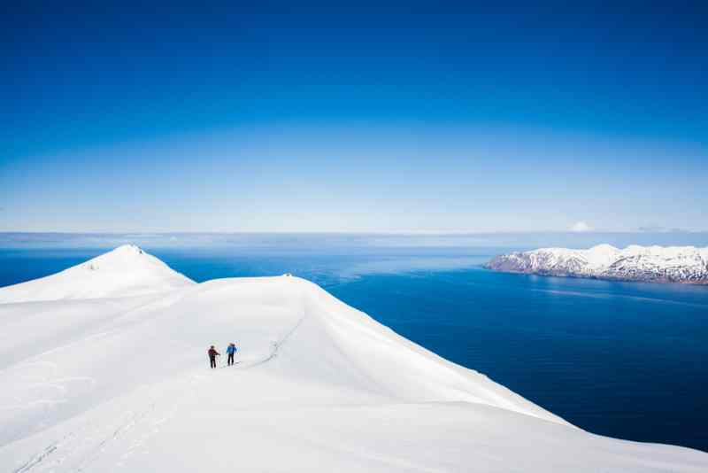 skier en Islande skier en Islande