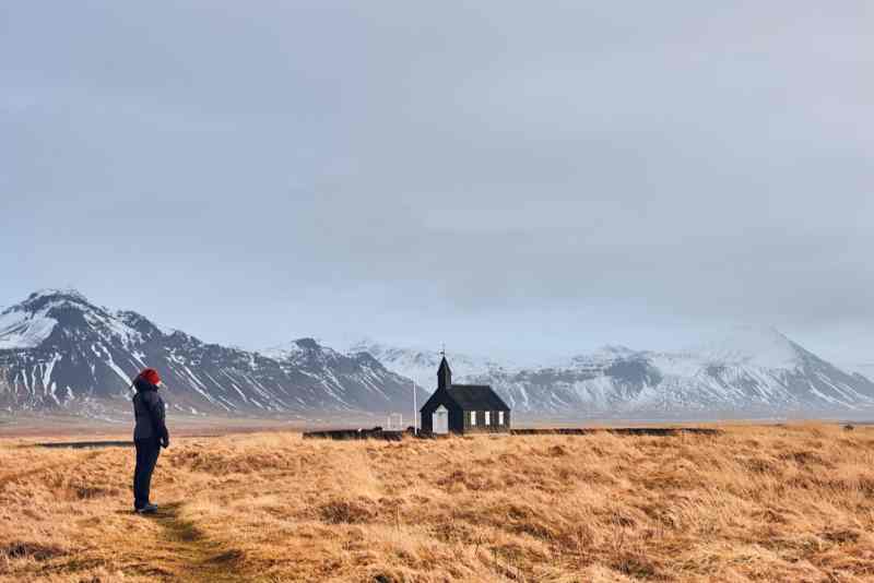 Église noire de Budir Islande