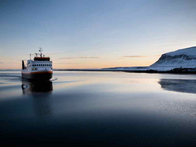 Itinéraires des ferries en Islande
