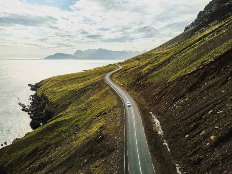 &Eacute;t&eacute; sur la Route Circulaire d'Islande